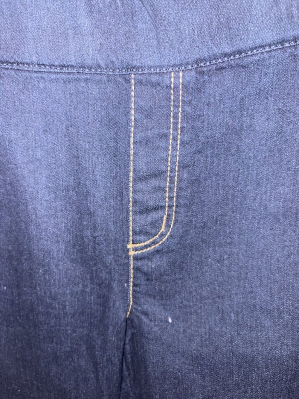 Faded Glory Jean Jeggings Womens Size 16 36X28 Stretch Blue - Picture 4 of 9